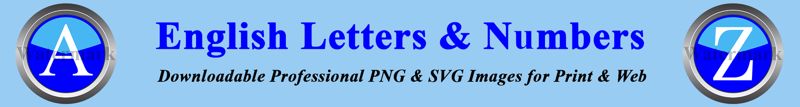 english letters numbers in numerology logo